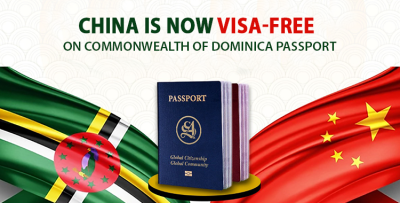 China is now Visa-free on Commonwealth of Dominica Passport