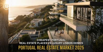 Cheapest Portugal Real Estate Places vs Luxury Lisbon Homes - Portugal Real Estate Market 2025