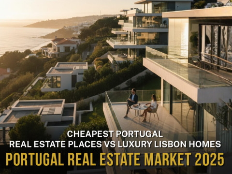 Cheapest Portugal Real Estate Places vs Luxury Lisbon Homes - Portugal Real Estate Market 2025