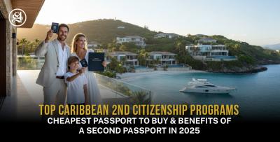 Top Caribbean 2nd Citizenship Programs: Cheapest Passport to Buy & Benefits of a Second Passport in 2025