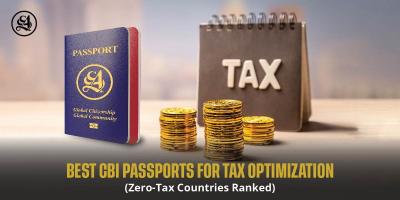 Best CBI Passports for Tax Optimization (Zero-Tax Countries Ranked)