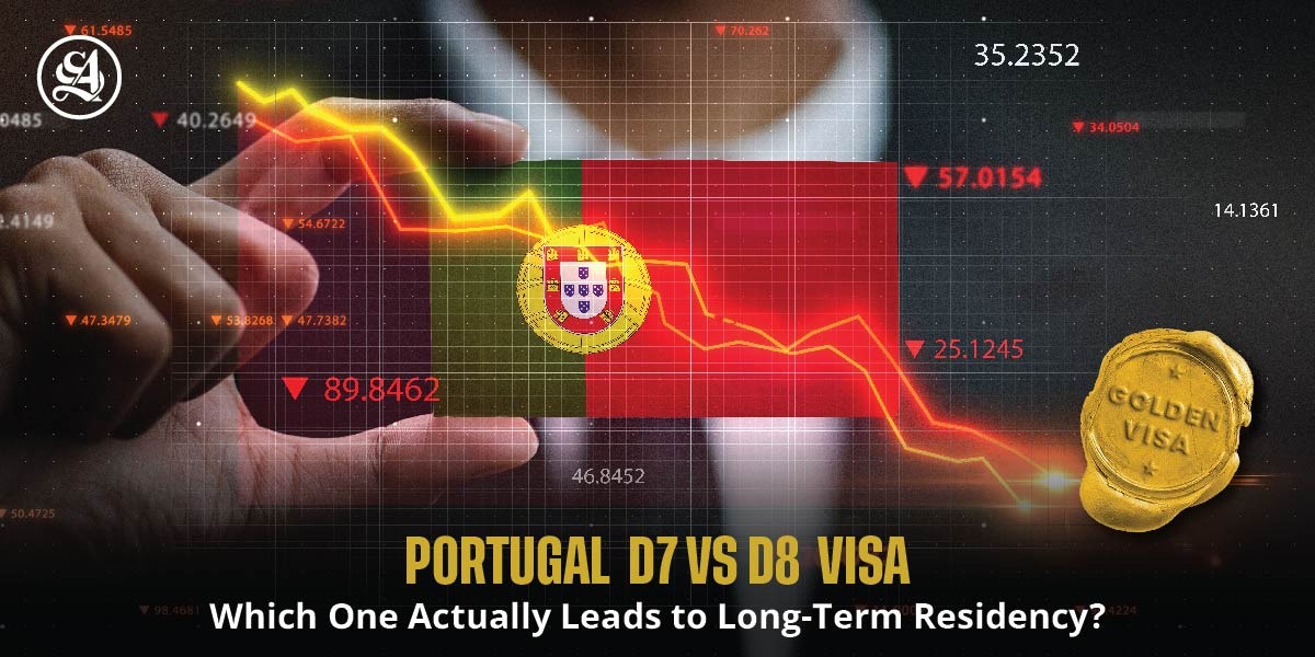 Portugal D7 Visa vs D8 Digital Nomad Visa comparison for long-term residency