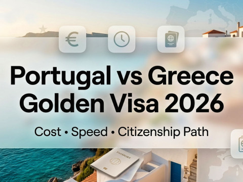 Portugal vs Greece Golden Visa 2026: Full Comparison (Cost, Speed, Citizenship Path)