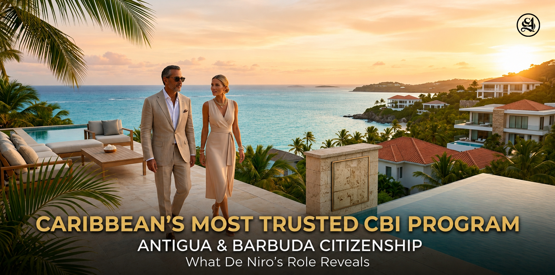 Robert De Niro Antigua Barbuda Economic Envoy and CBI Guide 2026.