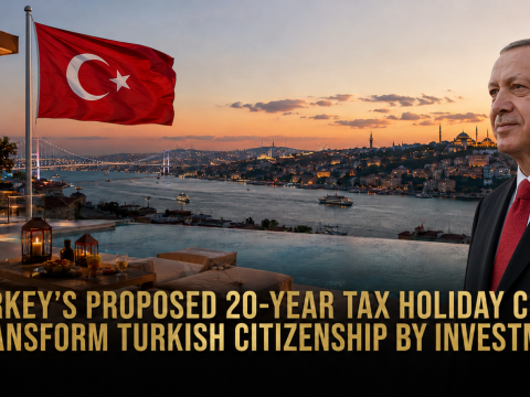 Turkey’s Proposed 20-Year Tax Holiday Could Transform Turkish Citizenship By Investment