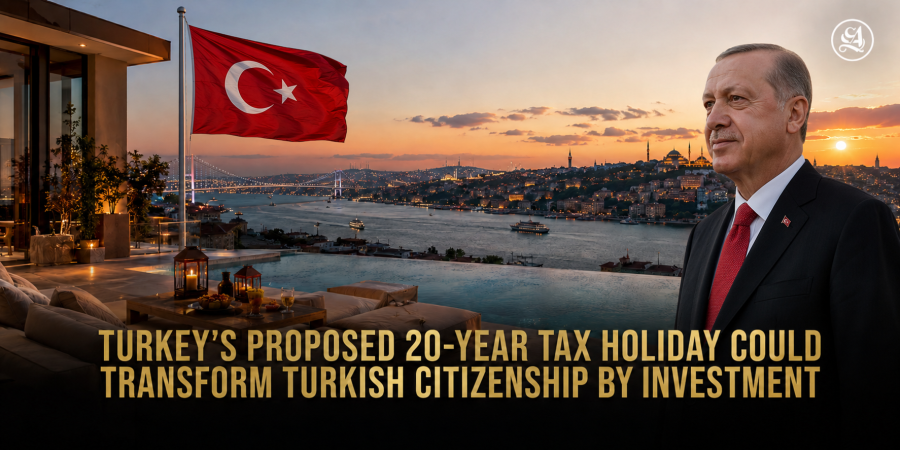 Turkey’s Proposed 20-Year Tax Holiday Could Transform Turkish Citizenship By Investment