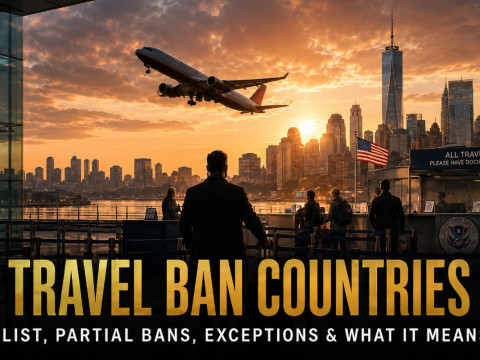 US Travel Ban Countries 2026 - Full list, Partial Bans, Exceptions & What It Means for You