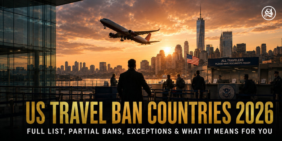 US Travel Ban Countries 2026 - Full list, Partial Bans, Exceptions & What It Means for You