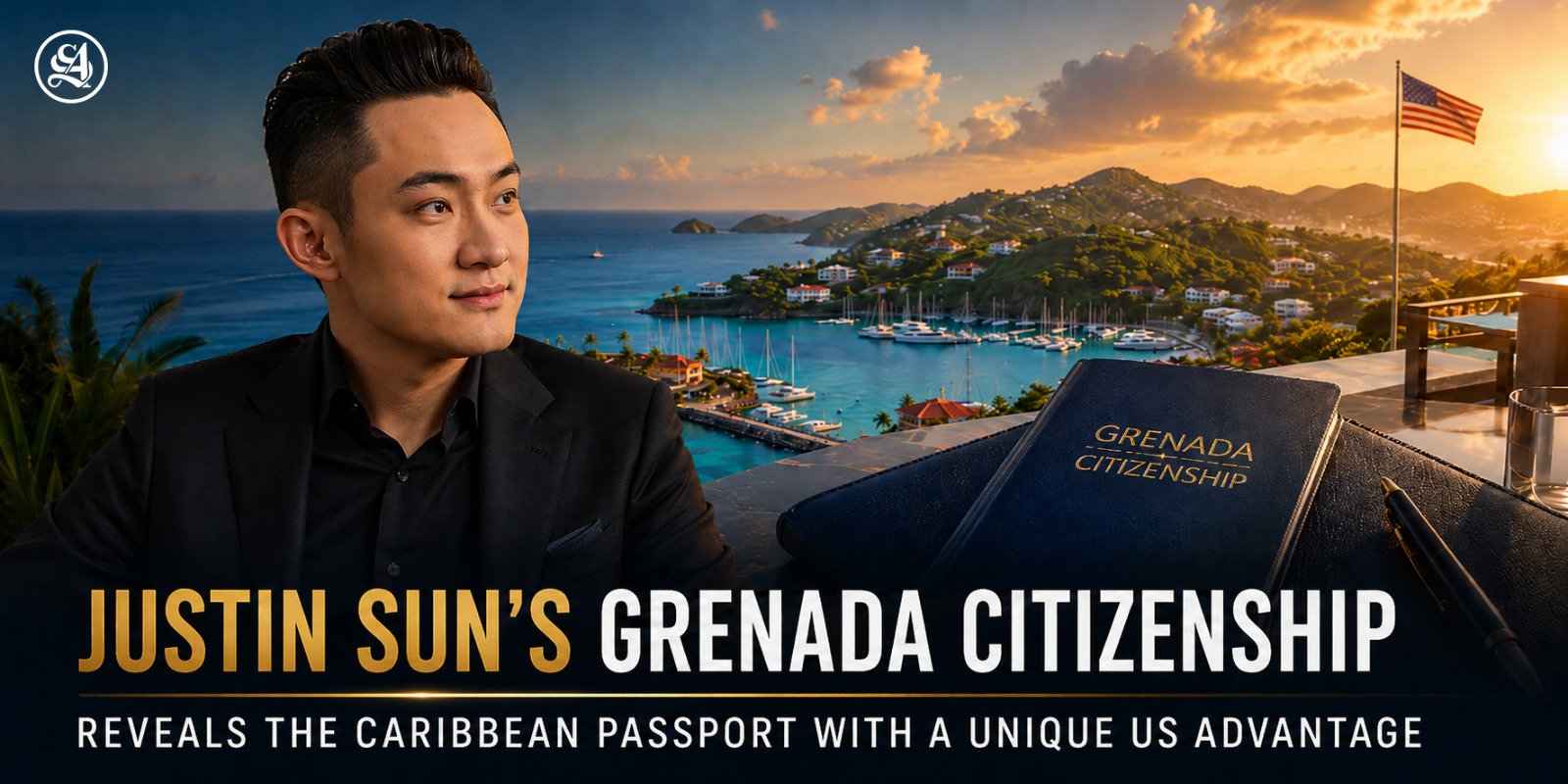 Justin Sun Grenada passport and US E2 visa investment guide 2026.