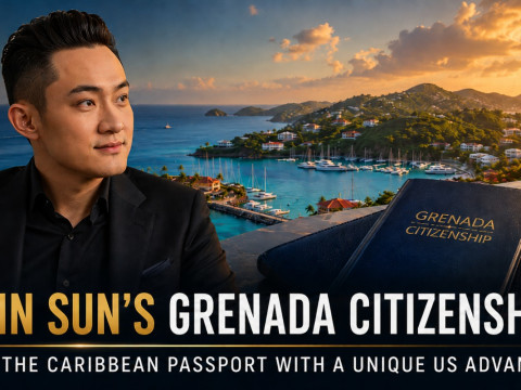 Justin Sun’s Grenada Citizenship Reveals the Caribbean Passport With a Unique US Advantage