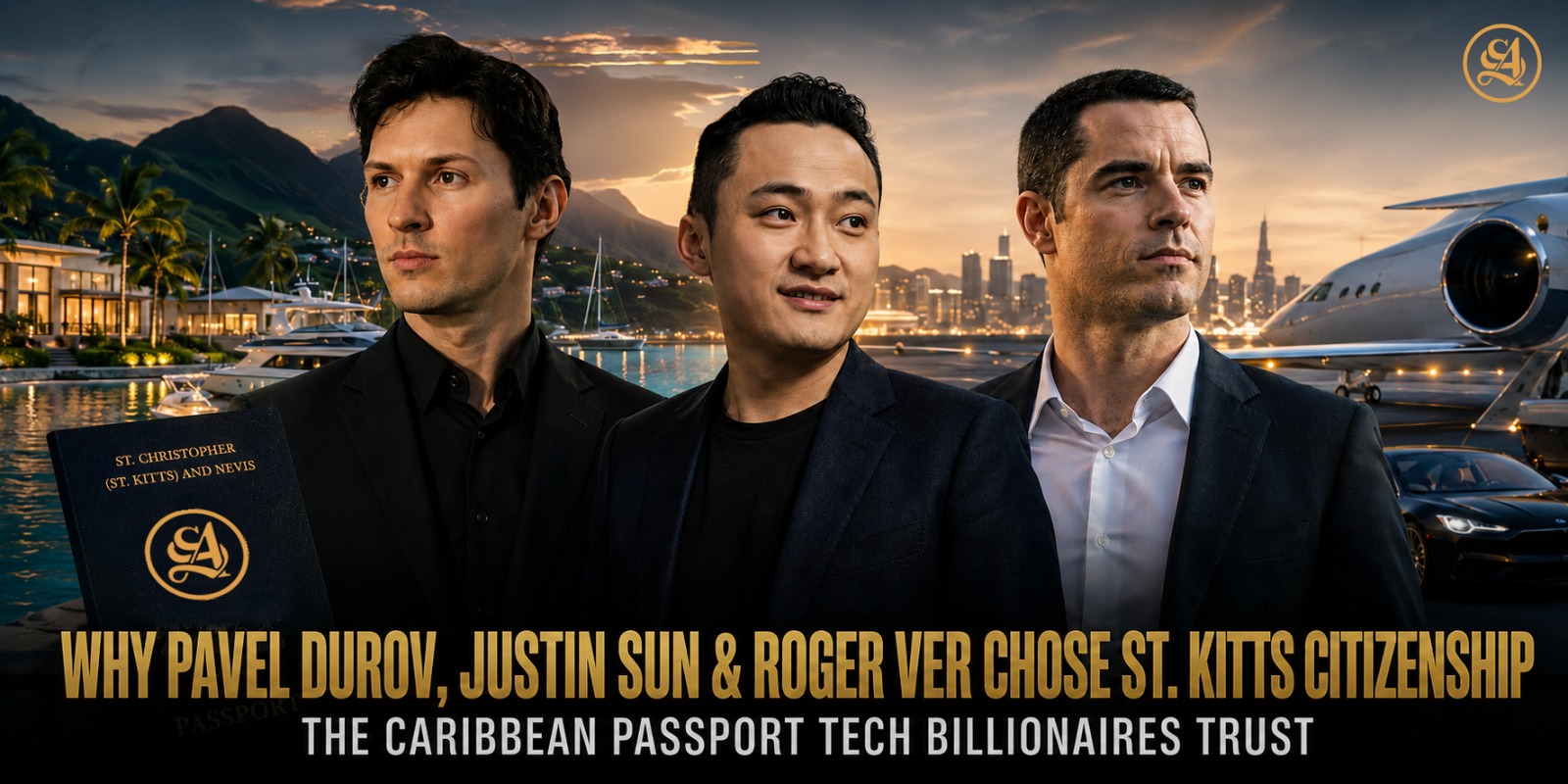 Pavel Durov and Justin Sun St Kitts citizenship and 2026 CBI changes.