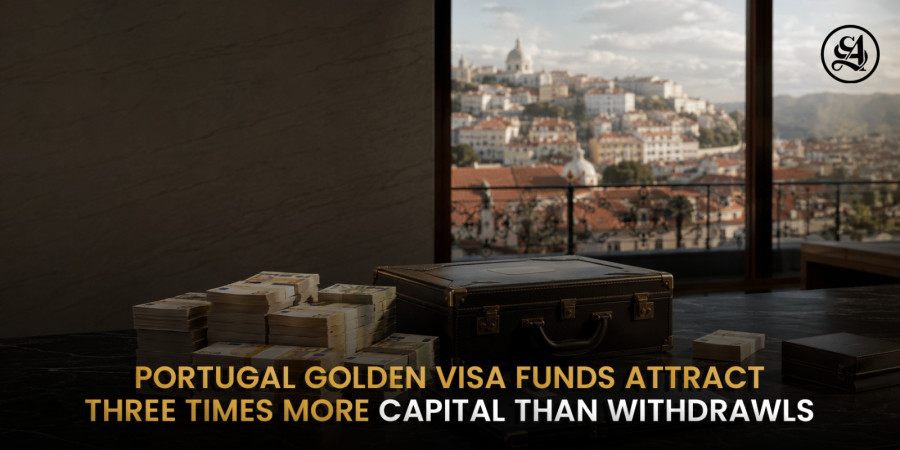 Portugal Golden Visa Funds Attract Three Times More Capital Than Withdrawls