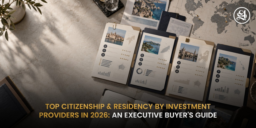 Top Citizenship & Residency by Investment Providers  in 2026: An Executive Buyer's Guide