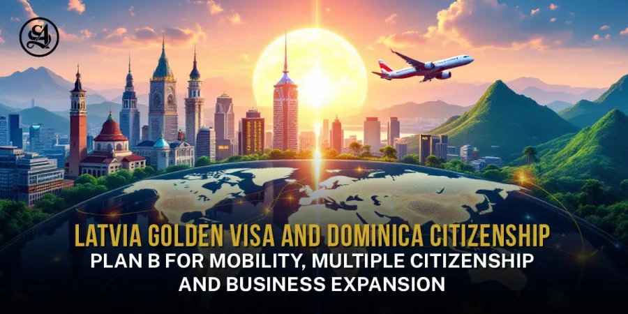 Latvia Golden Visa and Dominica Citizenship - Plan B for Mobility and Business Expansion